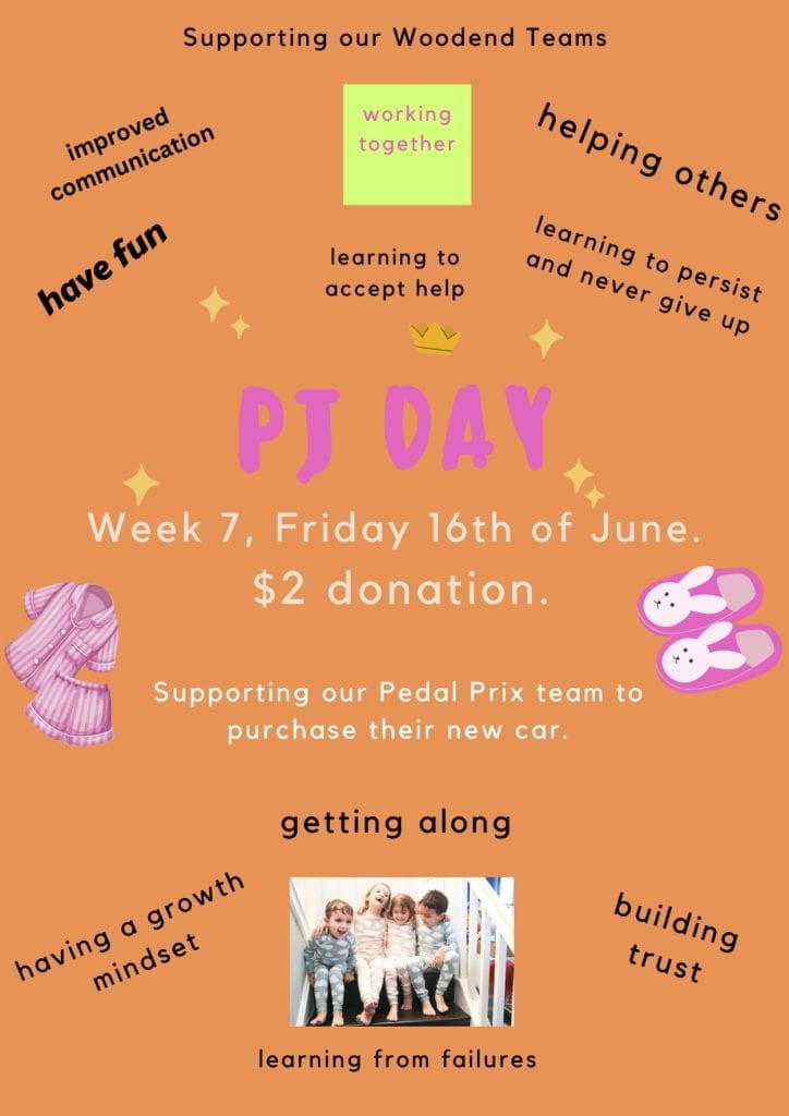 PJ DAY! Week 7, Friday the 16th of June